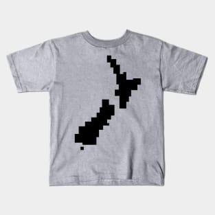 New Zealand Pixel Kids T-Shirt